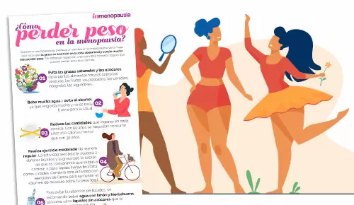 ¿Cómo perder peso en la menopausia?