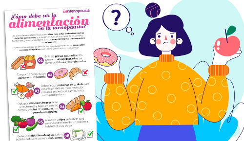 ¿Cómo debe ser la alimentación en la menopausia? ¿Cómo debe ser la alimentación en la menopausia?