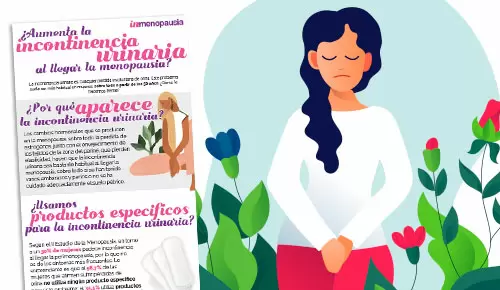 ¿Aumenta la incontinencia urinaria al llegar la menopausia?