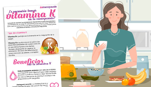 ¿Es necesario tomar vitamina K en la menopausia? ¿Es necesario tomar vitamina K en la menopausia?