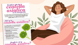 Beneficios de la centella asiática en la menopausia